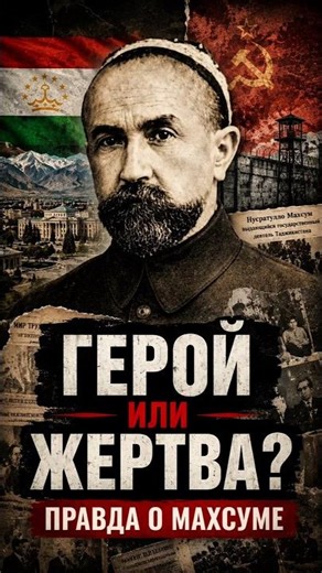He CREATED Tajikistan. And the USSR SHOT him. The Truth About Nusratullo Makhsum | #history