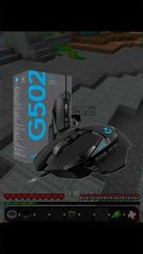 ✅️Probando el Logitech G 502 HERO en Minecraft 😎 #minecraft #logitechg502