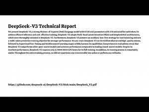 DeepSeek-V3 Technical Report