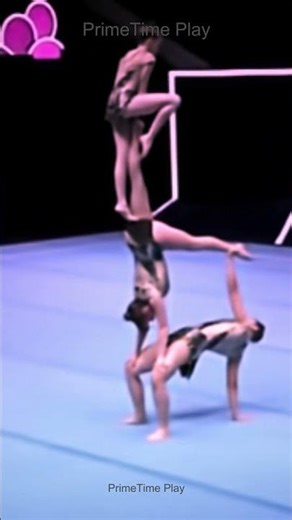 Acrobatic gymnastics #olympics #sports
