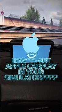 How to get Apple Carplay in your simulator! #simulator #carplay #apple