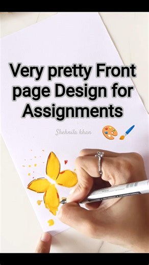 EASY BORDER DESIGNS/PROJECT WORK DESIGNS/CORNER AND SIDE BORDER DESIGN #shehnilakhan