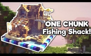 【Pixlriffs | 教程】 一区块建筑：钓鱼小屋