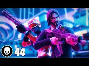 44 KILLS IN JOHN WICK'S BOUNTY ft. Ranger (Fortnite Battle Royale)