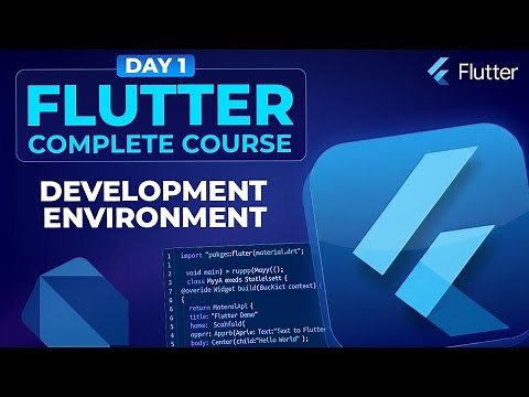 Flutter Environment Setup - Flutter Course for Beginners #1