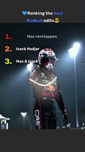 💙 Ranking the Best Red Bull F1 Edits
