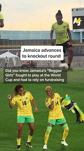 66K views · 356 reactions | Jamaica is advancing to the knockout round of the Women’s World Cup for the first time – but it had to rely on fundraisers to make it to the tournament. | AJ+ | Facebook