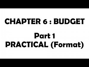 CHAPTER 6 PRACTICAL Part 1