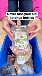 3.6M views · 21K reactions | I upcycle used ketchup bottles to make pancakes #ketchup #pancakes #upcycle #breakfast | Liz & Jeff | Facebook