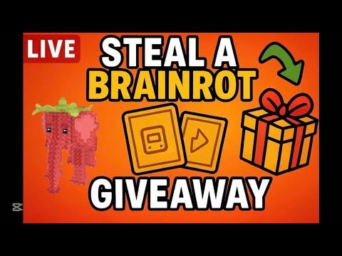 STEAL A BRAINROT LIVE🔴 PAS DE SCAM LEGIT AU 30LIKE GIVEAWAY