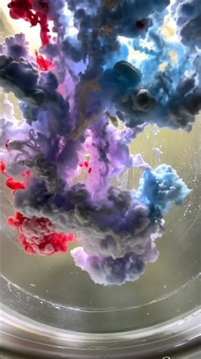 Color Explosion Underwater 🌊 | Most Satisfying Slow Motion Ever 😍