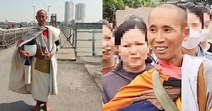 Ban Tôn giáo Chính phủ nói gì về hình ảnh 'Sư Thích Minh Tuệ' - người bộ hành từ Nam ra Bắc?