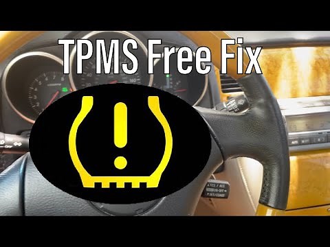 TPMS Fix (tire pressure monitor system) Fast & Free. No more dash light! Lexus sc430 TPMS Disable