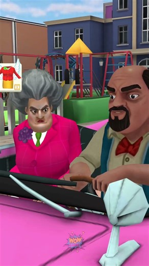 Baby T vs Car Prank in Scary Teacher Miss T but Fails #wowgame #funny #funnypranks