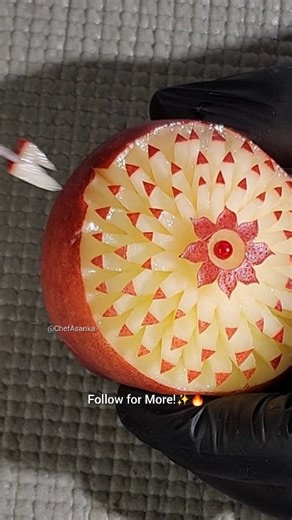 31K views · 326 reactions | ✨ Fruit carving at its finest! Watch how...