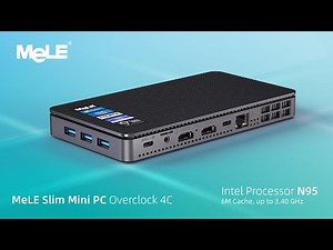 🤩Introduction video for MeLE Overclock 4C Mini PC!🎉