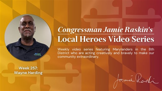4.9K views · 309 reactions | As we mark 50 years of Ride On bus service in Montgomery County, we honor MD-08 Local Hero Wayne Harding, a beloved MCDOT bus driver of 24 years who sings the praises of safe and efficient public transportation in our community. | Rep. Jamie Raskin | Facebook