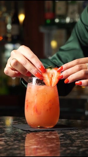 Brazilian Caipirinha ✨ Our signature cocktail crafted with...