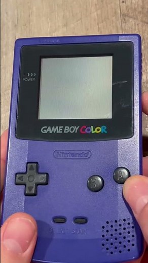 The Grape Purple #gameboycolor hits different #gameboy #gameboycolor #retrogaming #8bit