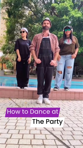 @AleksDanceFitness on Instagram: "How to dance at the party for beginners tutorial. #dance #tutorial #party"
