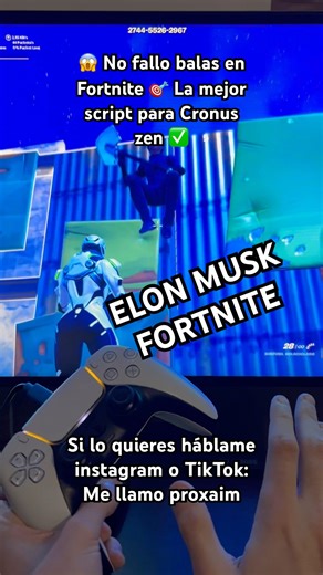 🎯 AIMBOT FORTNITE ✅ La mejor script para CRONUS ZEN ps5 pc Xbox mejor configuración y sensibilidad