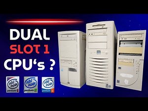 Dual SLOT1 CPU's? 90's/2000's Retro PC's - Saved!!