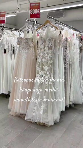 Haapuku Outlet 2025: Löydä Unelmiesi Hääpuku