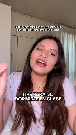 Consejos para mantenerte despierto en clase
