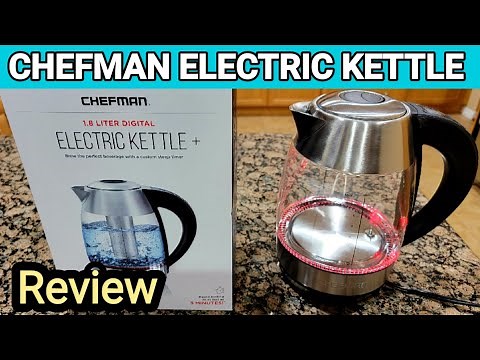 Chefman Cordless Glass Electric Kettle Plus COSTCO Review
