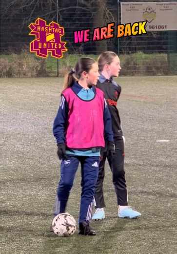 The Hashtag U11 girls team are back in training and they were in great spirits in the cold on Friday night. Hope they bring the energy to Sundays game. #grassrootsfootball #youthfootball #footballdevelopment #footballtraining #teamtraining