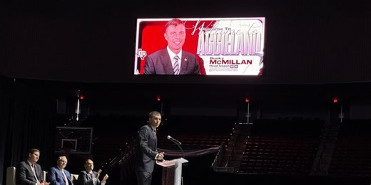 Why Bucky McMillan, a life-long resident of Birmingham, decided to make a move to Texas A&M