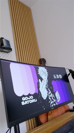 This curved ultrawide monitor changes everything #setup #monitor #ultrawide #desksetup #asus