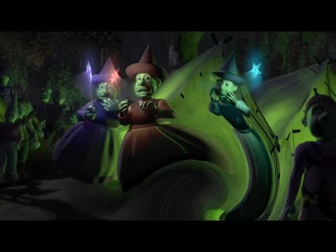 Shrek - The villagers were afraid!!! | Sponsored by Gamavision Csupo Effects