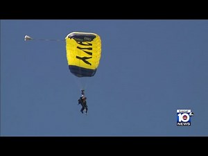 Sky diving comes easy for Local 10 News anchors