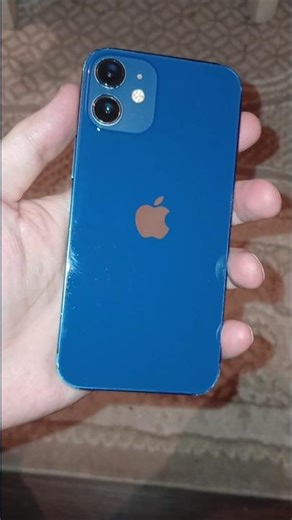 iphone 12 mini amazing 😍 blue colour #short # IPhone