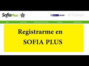 Registro SOFIA Plus actualizado
