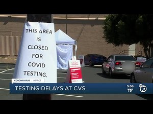 COVID-19 testing delays at CVS
