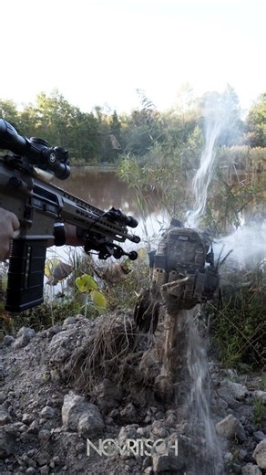 Plate Carrier vs. Firearm #airsoft #gear #shooting‪@ballahackairsoft‬