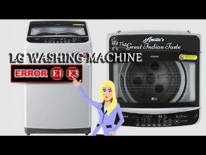 Error Code E1 on LG Top Load Washing Machine | Error Code E3 | Error Handeling | LG 11KG Top Load