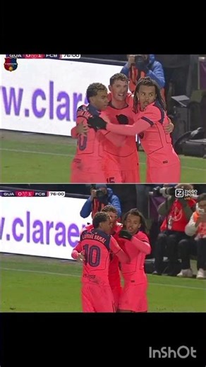 Barcelona VS Guadalajara in the copa del rey