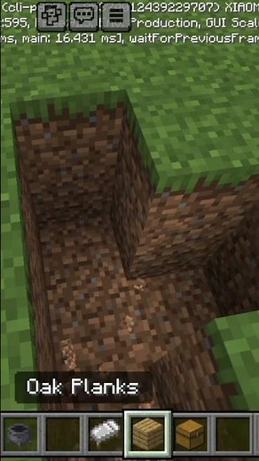 Best cobblestone generator in Minecraft #shorts #minecraft