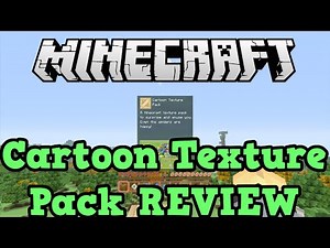 Minecraft Xbox + PS3 + PS4: Cartoon Texture Pack Review