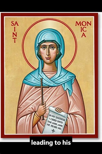 St. Monica: The Unstoppable Power of Persistent Prayer #faith #catholic #history