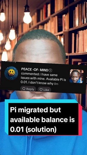 How to Resolve Pi Balance Issue After Migration
