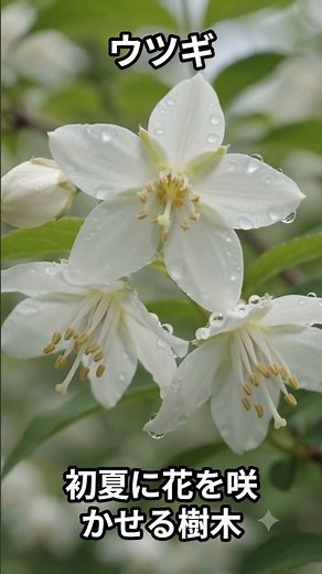 「ウツギ」知ってた？あの白い花に隠された「秘密」の花言葉なぜウツギの花言葉は「秘密」なのか？#植物解説 #雑学 #フラワーセラピー #花のある暮らし