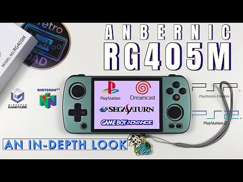 Anbernic RG405M - An In Depth Look - "The Premium, All-Metal T618" (Unboxing, Teardown, Gameplay)