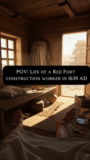 The AI Engineer | Life of Red Fort construction worker in 1639 AD. 🏗️ Follow @the.aiengineer Follow @digitalartsensei #RedFort #LalQila #MughalArchitecture... | Instagram