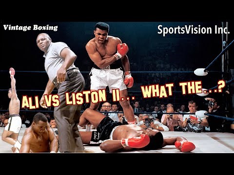 Muhammad Ali vs Sonny Liston 2 SportsVision Inc. 1080p 60fps (1965)