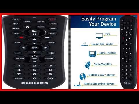 Philips Universal Remote Control Review Simplify Your Home Entertainment Setup