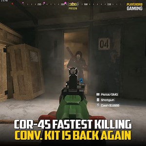 The COR-45 fastest killing conversion kit is back again in Warzone! 👀 | PlayerOrb Gaming